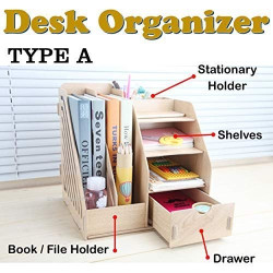 Desk Organizer Wooden